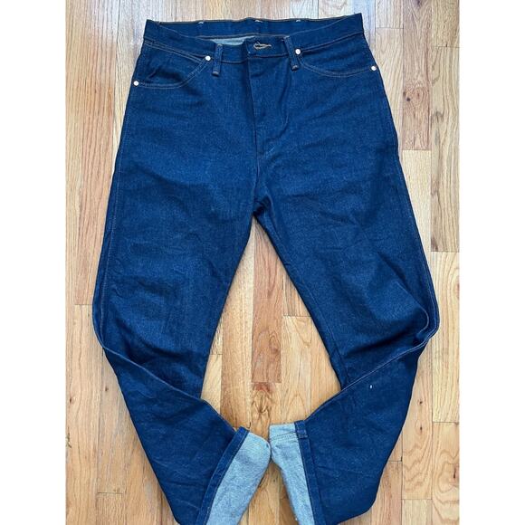 Wrangler Jeans Men Blue Cowboy Cut Denim34x32 - Picture 1 of 3